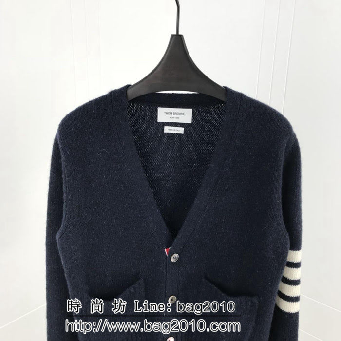 THOM BROWNE湯姆布朗 18ss秋冬新款 雪花踩點 開衫羊毛毛衣 TB狠貨 男女同款 ydi2048